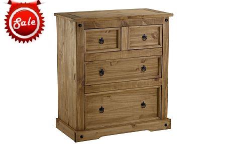 Corona 2+2 Chest of Drawers